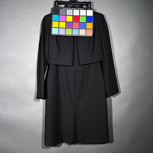 NWT Anne Klein‎ Two Piece Poetry Jacket/Dress Stretch Petite Size 4P - Picture 10 of 15